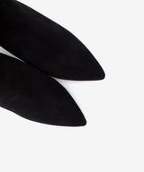 CHANTEL - Botín de mujer elegante con tacón de serraje y print cocodrilo - Zapatos Negros - Zapatos de mujer Ángel Alarcón - Women Shoes 2026