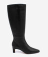 AVALON - Bota alta con cremallera y tacón de piel lisa - Zapatos Negros - Zapatos de mujer Ángel Alarcón - Women Shoes 2026