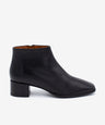 ARWEN - Botín cómodo de tacón ancho con puntera cuadrada de piel lisa - Zapatos Negros - Zapatos de mujer Ángel Alarcón - Women Shoes 2026