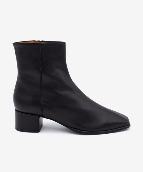 GRETEL - Botín de tacón cómodo ancho de piel suave - Zapatos de mujer Ángel Alarcón - 2026 Women Shoes