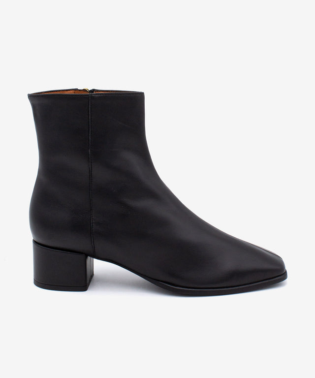 GRETEL - Botín de tacón cómodo ancho de piel suave - Zapatos de mujer Ángel Alarcón - 2026 Women Shoes