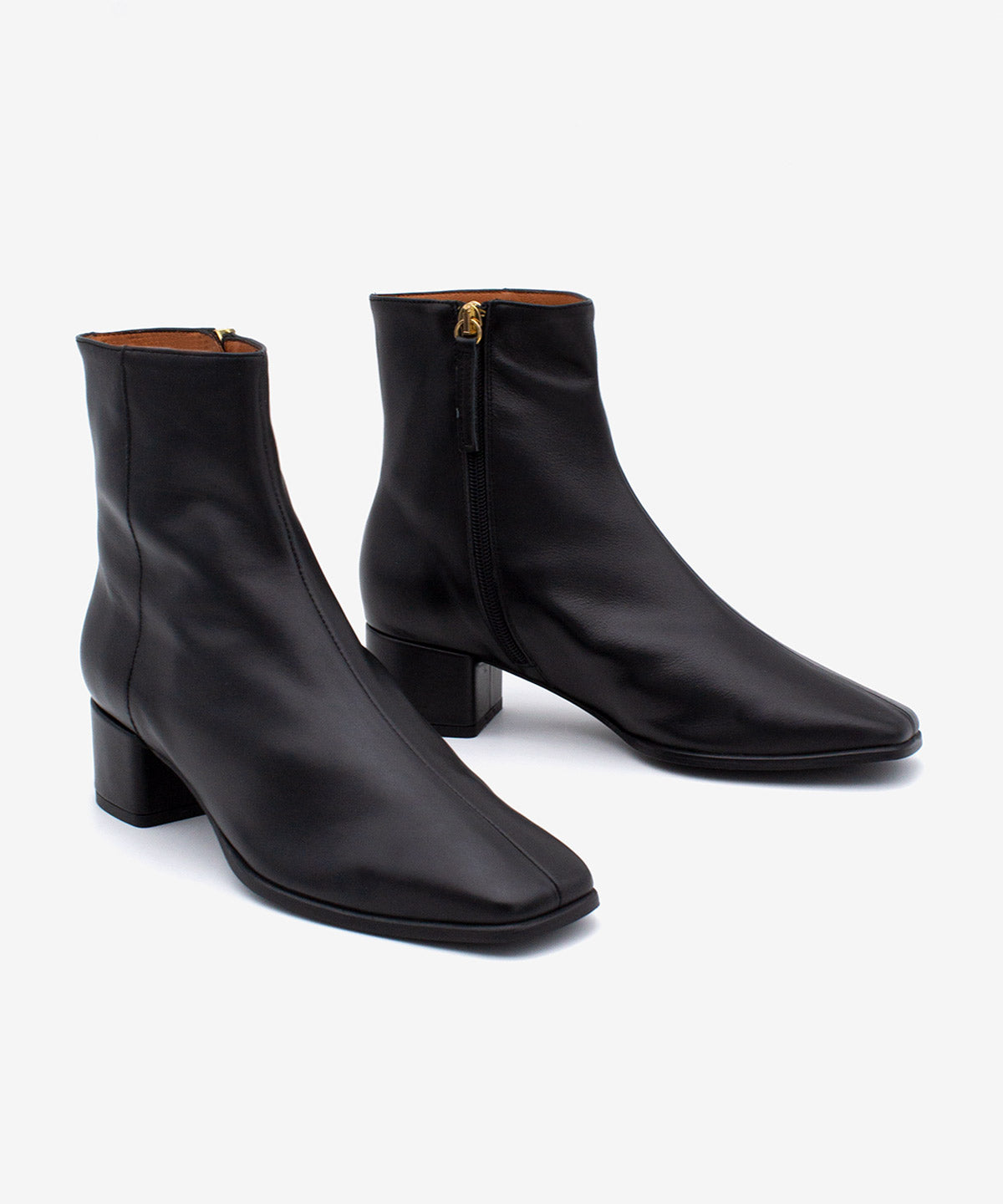 GRETEL - Botín de tacón cómodo ancho de piel suave - Zapatos de mujer Ángel Alarcón - 2026 Women Shoes