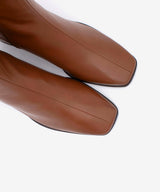 GRETEL - Botín de tacón cómodo ancho de piel lisa - Zapatos Negros - Zapatos de mujer Ángel Alarcón - Women Shoes 2026