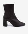 DRIMIA - Botín de mujer cómodo de tacón alto y ancho de piel lisa - Zapatos m. oscuro - Zapatos de mujer Ángel Alarcón - Women Shoes 2026