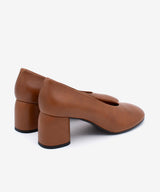 TESSA - Zapato de salón de tacón ancho de diseño y de piel suave - Zapatos Negros - Zapatos de mujer Ángel Alarcón - Women Shoes 2026