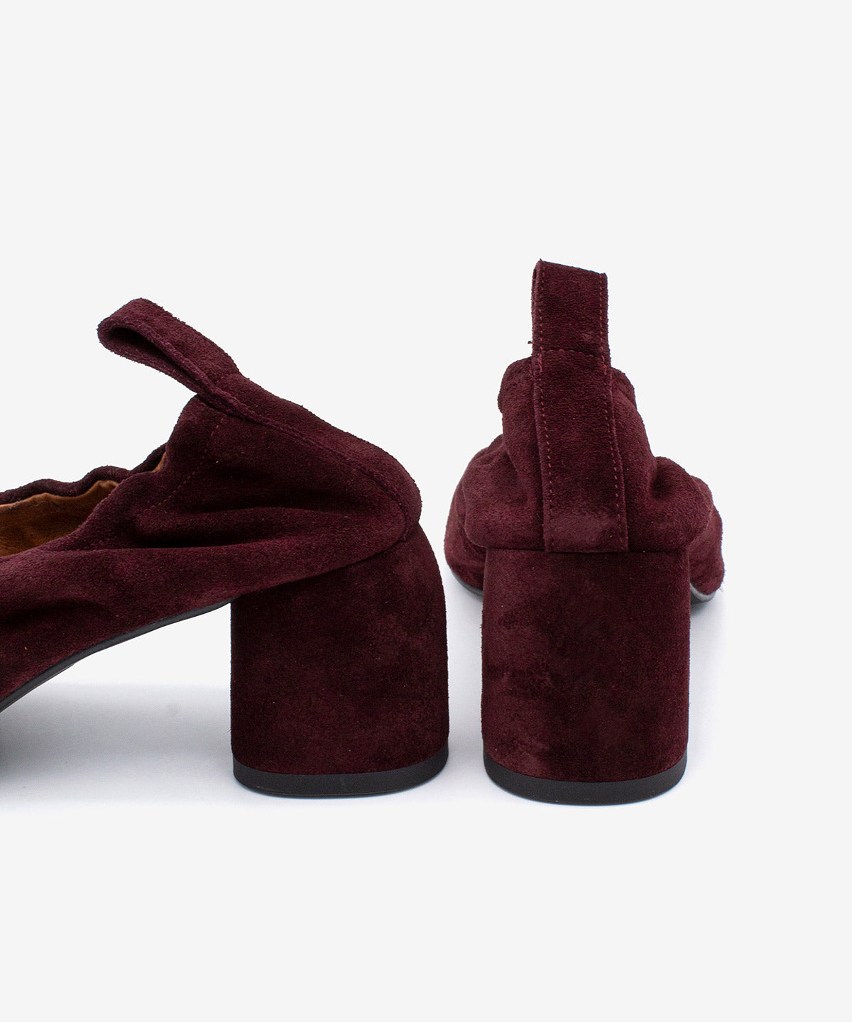 ASTRID - Zapato de salón rock&roll con ajuste elástico de serraje - Zapatos Negros - Zapatos de mujer Ángel Alarcón - Women Shoes 2026