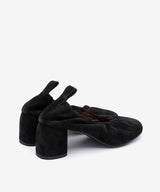 ASTRID - Zapato de salón rock&roll con ajuste elástico de serraje - Zapatos Negros - Zapatos de mujer Ángel Alarcón - Women Shoes 2026