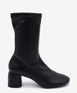 MADEL - Bota calcetín elástica con tacón de bloque - Zapatos Negros - Zapatos de mujer Ángel Alarcón - Women Shoes 2026