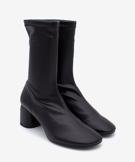 MADEL - Bota calcetín elástica con tacón de bloque - Zapatos Negros - Zapatos de mujer Ángel Alarcón - Women Shoes 2026