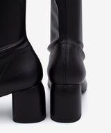 MADEL - Bota calcetín elástica con tacón de bloque - Zapatos Negros - Zapatos de mujer Ángel Alarcón - Women Shoes 2026