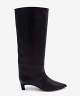 GAELLE - Bota gaucha moderna de tacón bajo de - Zapatos Negros - Zapatos de mujer Ángel Alarcón - Women Shoes 2026