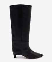 GAELLE - Bota gaucha moderna de tacón bajo de - Zapatos Negros - Zapatos de mujer Ángel Alarcón - Women Shoes 2026