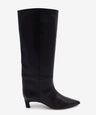 GAELLE - Bota gaucha moderna de tacón bajo de - Zapatos Negros - Zapatos de mujer Ángel Alarcón - Women Shoes 2026