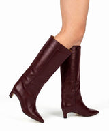 GAELLE - Bota gaucha moderna de tacón bajo de - Zapatos Negros - Zapatos de mujer Ángel Alarcón - Women Shoes 2026