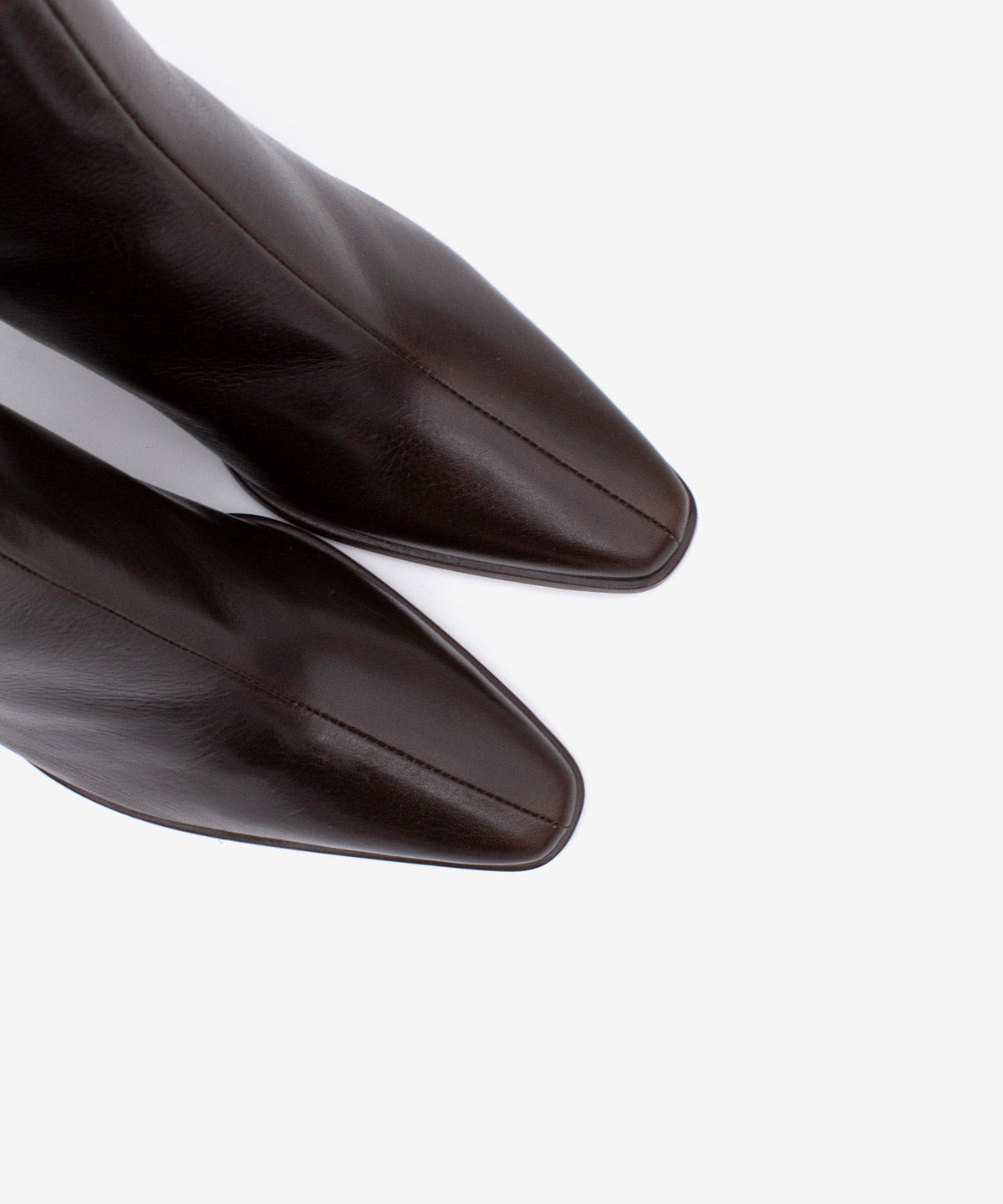 TRIMIA - Botín de piel natural con tacón ancho de efecto madera - Zapatos m. oscuro - Zapatos de mujer Ángel Alarcón - Women Shoes 2026