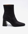 TRIMIA - Botín de mujer cómodo con tacón ancho de piel lisa - Zapatos Negros - Zapatos de mujer Ángel Alarcón - Women Shoes 2026