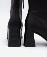 TRIMIA - Botín de mujer cómodo con tacón ancho de piel lisa - Zapatos Negros - Zapatos de mujer Ángel Alarcón - Women Shoes 2026
