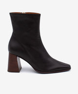 TRIMIA - Botín de mujer cómodo con tacón ancho de piel lisa - Zapatos m. oscuro - Zapatos de mujer Ángel Alarcón - Women Shoes 2026