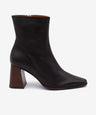 TRIMIA - Botín de mujer cómodo con tacón ancho de piel lisa - Zapatos m. oscuro - Zapatos de mujer Ángel Alarcón - Women Shoes 2026