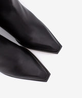 MIRETTE - Botín western de tacón ancho en piel lisa - Zapatos de mujer Ángel Alarcón - 2026 Women Shoes