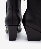 MIRETTE - Botín western de tacón ancho en piel lisa - Zapatos de mujer Ángel Alarcón - 2026 Women Shoes