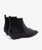 NEGADE - Botín chelsea de tacón bajo en piel lisa - Zapatos Negros - Zapatos de mujer Ángel Alarcón - Women Shoes 2026