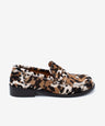LOUISA - Mocasín de mujer cómodo en pelo poni print vaca - Zapatos Negros - Zapatos de mujer Ángel Alarcón - Women Shoes 2026