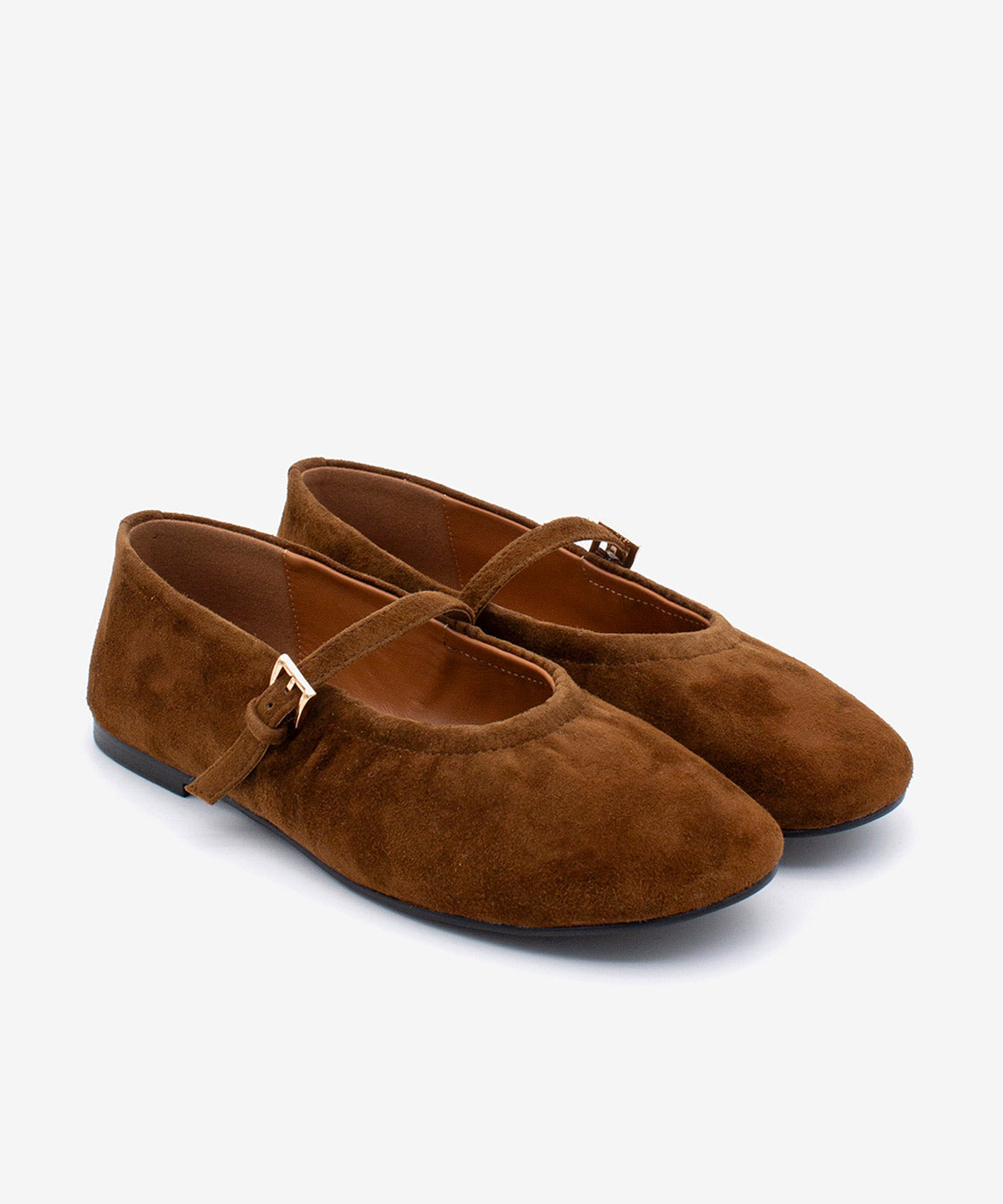 JENNA - Merceditas cómodas que se adaptan al pie de ante - Zapatos Negros - Zapatos de mujer Ángel Alarcón - Women Shoes 2026