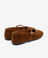 JENNA - Merceditas cómodas que se adaptan al pie de ante - Zapatos Negros - Zapatos de mujer Ángel Alarcón - Women Shoes 2026