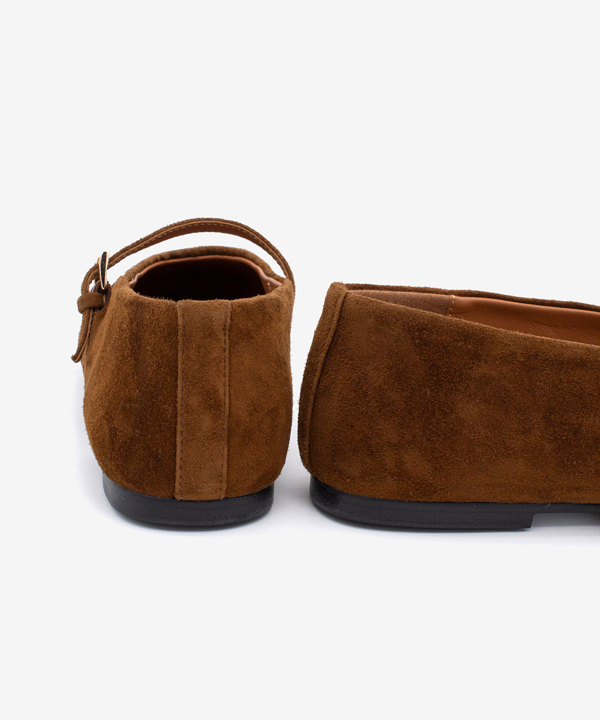 JENNA - Merceditas cómodas que se adaptan al pie de ante - Zapatos Negros - Zapatos de mujer Ángel Alarcón - Women Shoes 2026