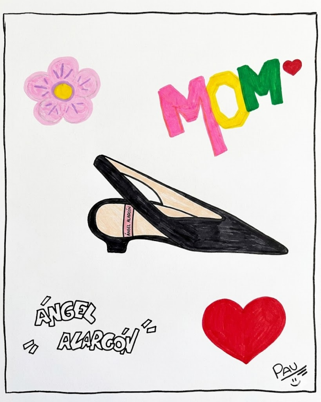 Dibujo para mamá - Ángel Alarcón.