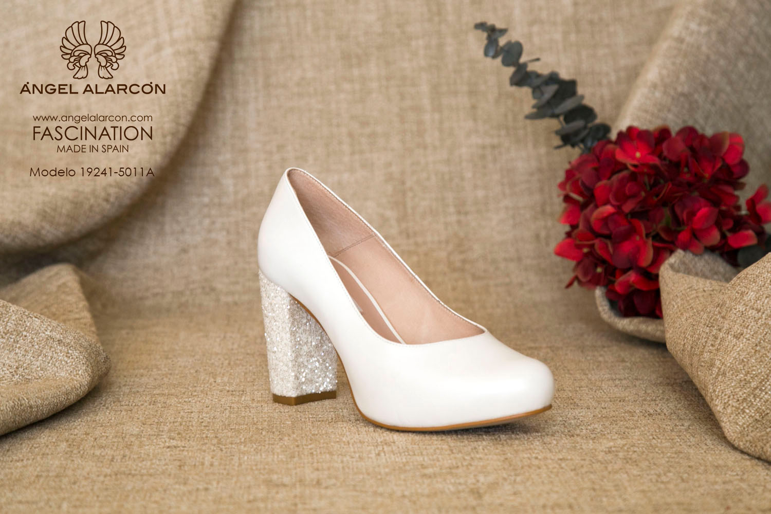 Zapatos de novia Ángel Alarcón - Zapatos cómodos Made in