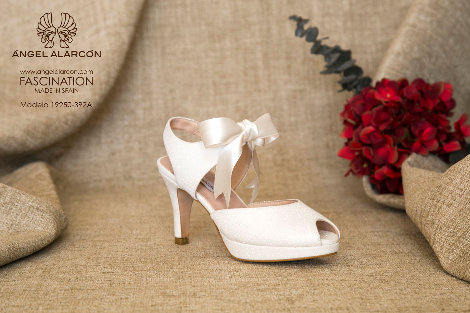 Zapatos de novia - Ángel Alarcón - Zapatos cómodos Made in Spain