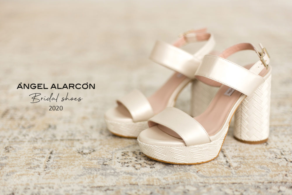 en zapatos novia 2020 - Ángel Alarcón - Calzado de boda